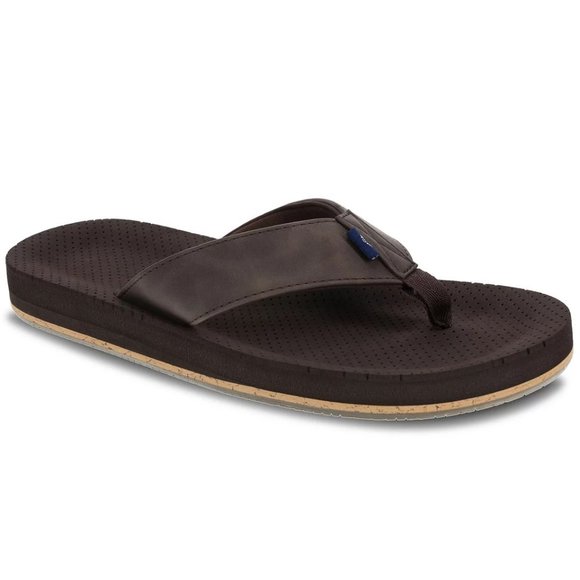 Mens DOCKERS Premium Performance Flip Flop Sandals Size Med 8/9 Large 10/11 NWT - Picture 1 of 6